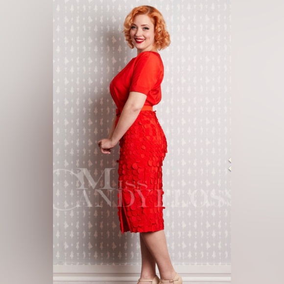NWT ~ MISS CANDYFLOSS Anika-Rose
Cocktail Pinup Retro Madmen Holiday Dress - Picture 8 of 16